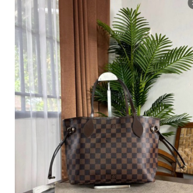preloved tote bag eLv damier medium jackpot