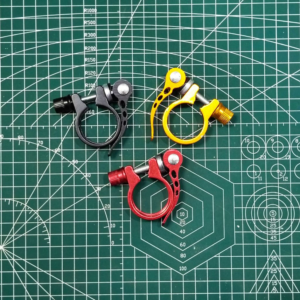 Seat Clamp / Seat Clamp Sepeda / Pengunci Sadel Sepeda 31,8mm Merk Atlantis Warna