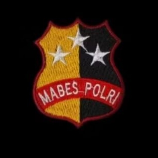 Logo Bordir Mabes Polri