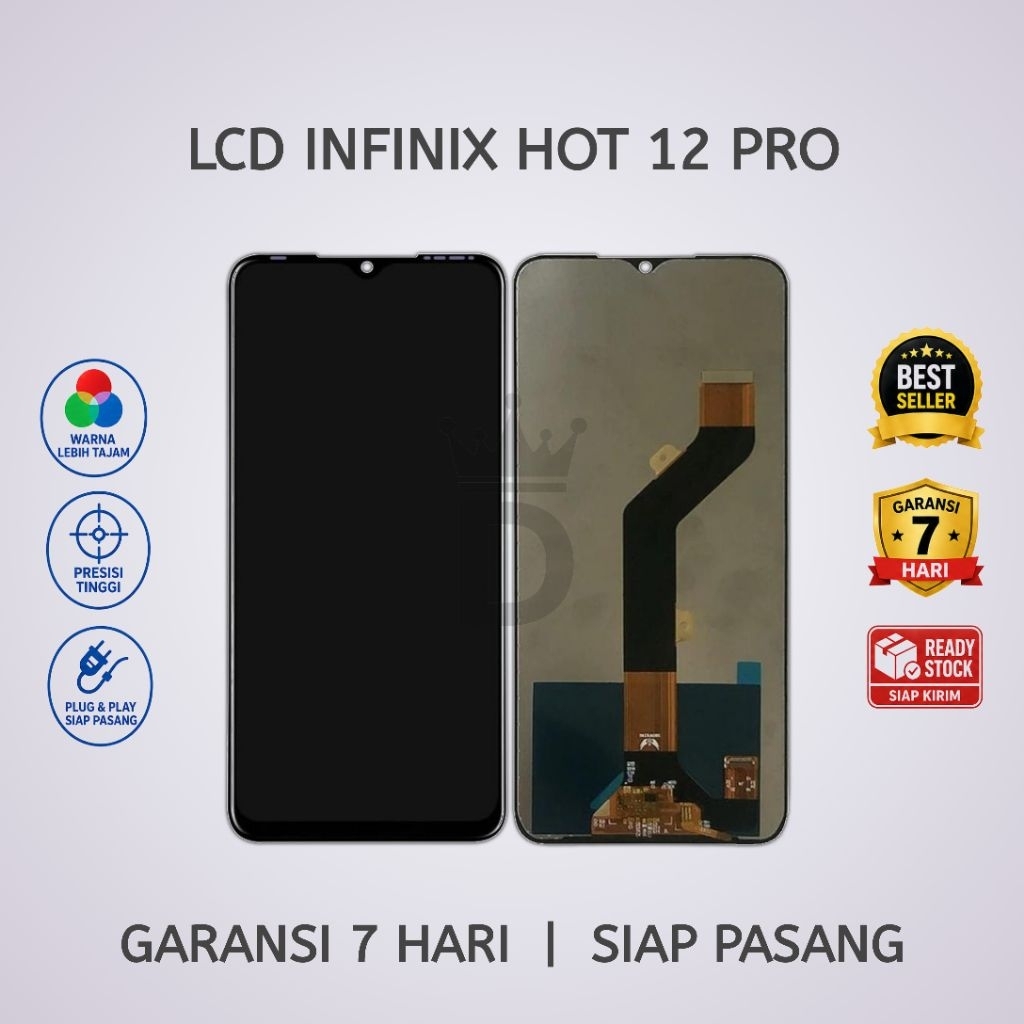 LCD TOUCHSCREEN INFINIX HOT 12 PRO FULLSET