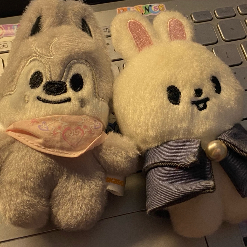 leebit wolfchan 10cm plush