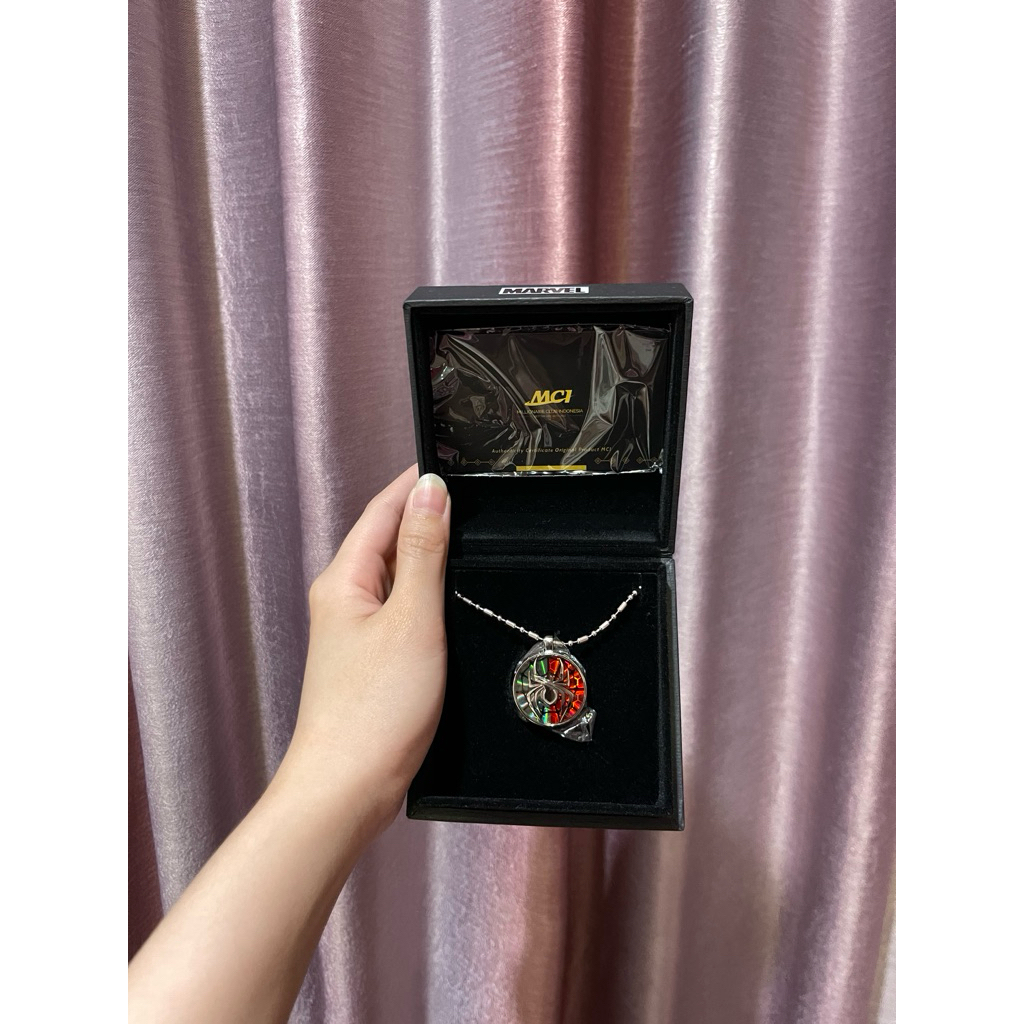 Kalung MCI Marvel Edition - Kalung Spiderman - Kalung Kesehatan