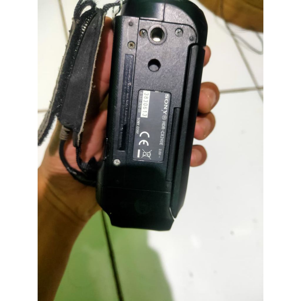 camera second unit batre+tas CX240 sony