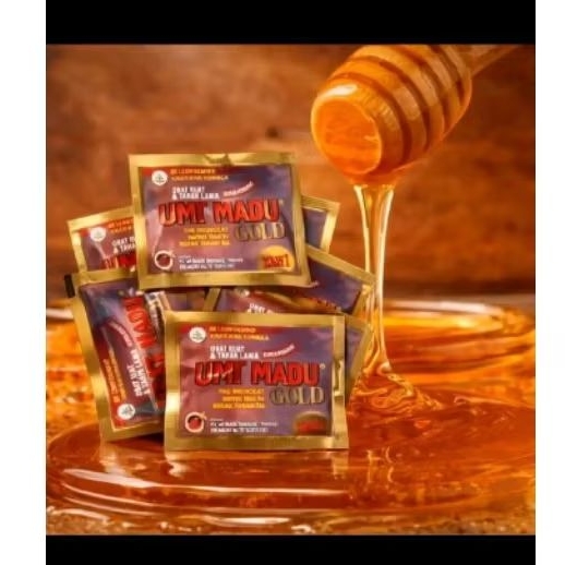 Madu Urat Gold_a Mecca Gram - Propolis, Gamat Emas, Sambiloto