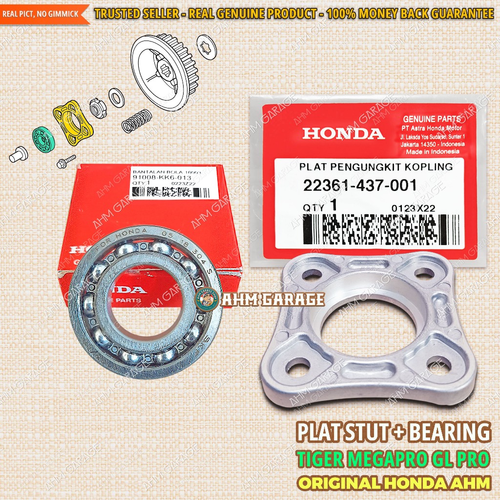 Plat Pengungkit Kopling TIGER 2000 Plate Lifter Clutch Tiger Lama TILAM Rumah Laher Stut Kopling Tig