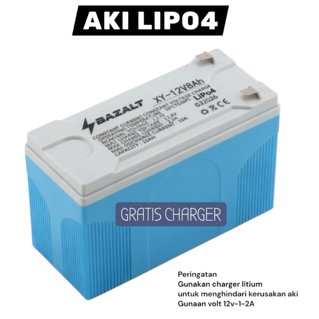 Aki Sprayer Elektrik 12 V | Aki Sepedah Listrik | Aki Lithium LIPO4