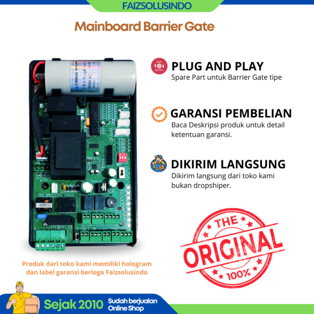 Mainboard barrier gate - controller barrier gate