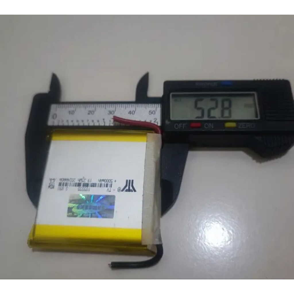Battery lithium Polymer 3,7V 5000mah