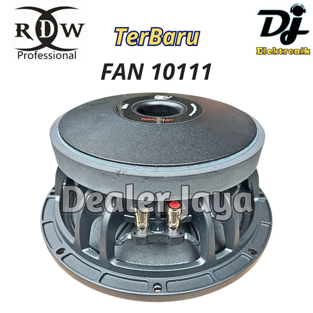Speaker Komponen RDW FAN10111 / FAN 10111 - 10 inch
