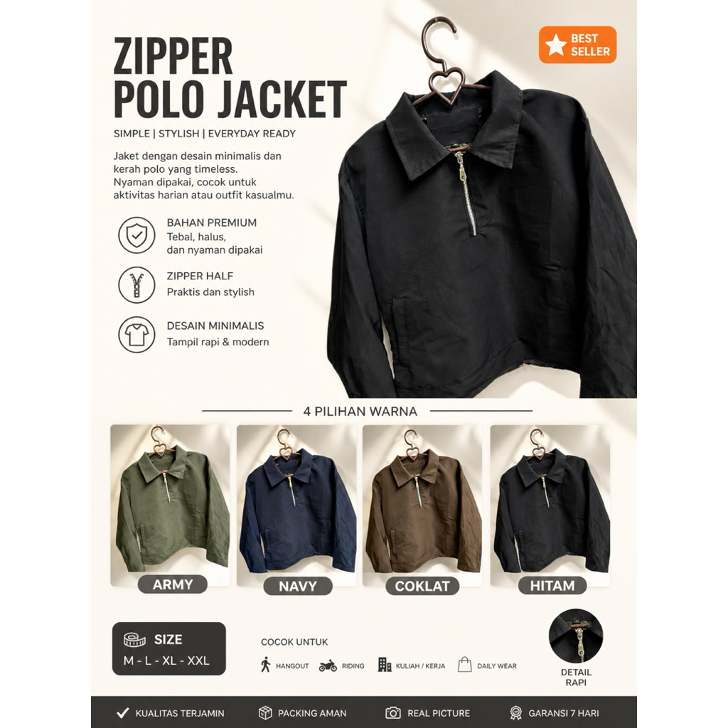 ZipperPoloJacket