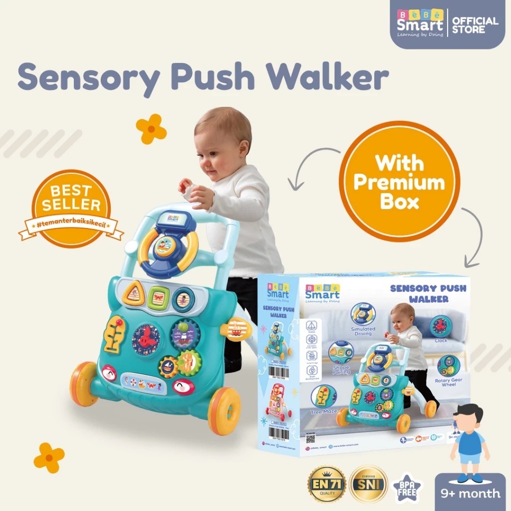 BEBE SMART SENSORY PUSH WALKER