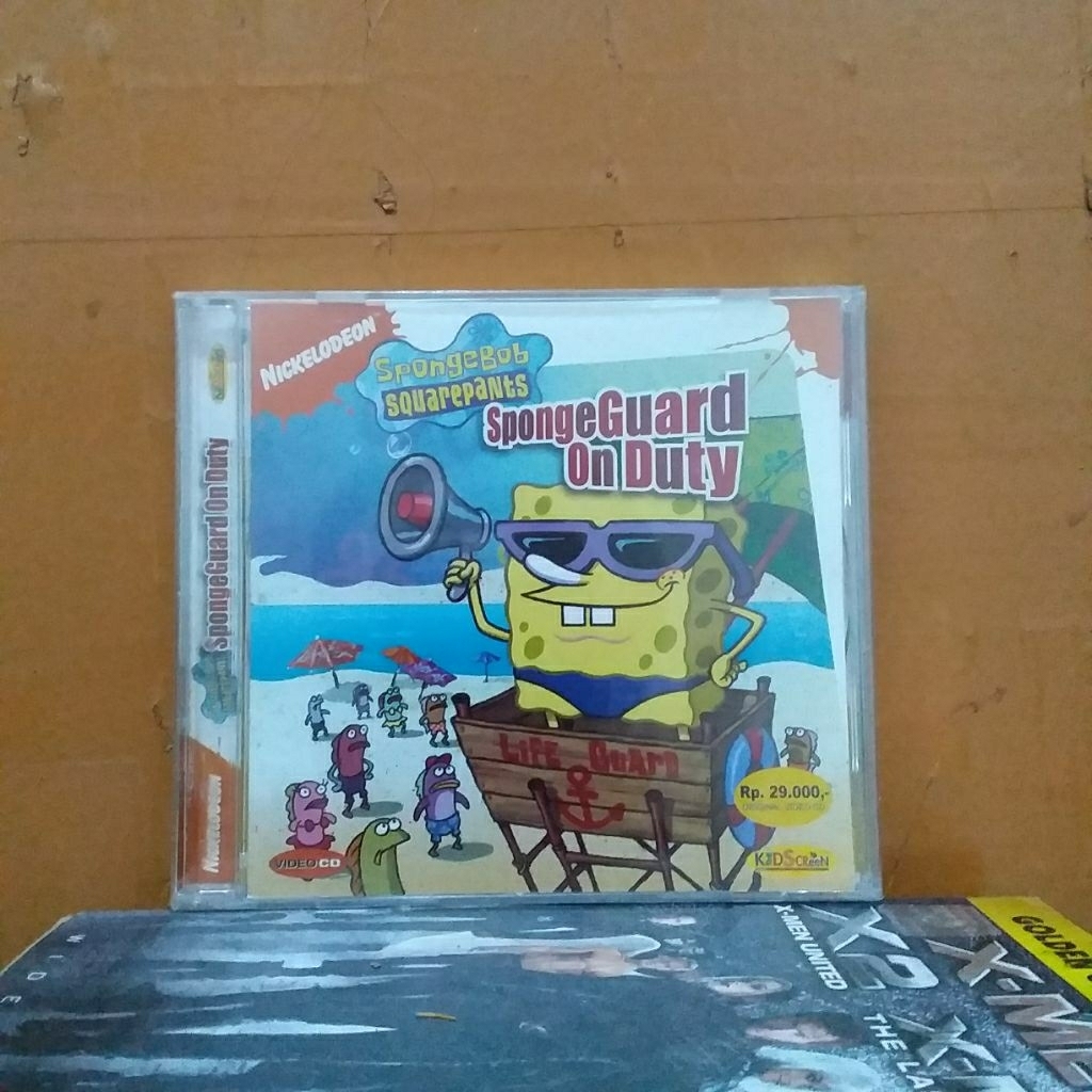 VCD ORIGINAL FILM SPONGEBOB - SPONGE GUARD ON DUTY