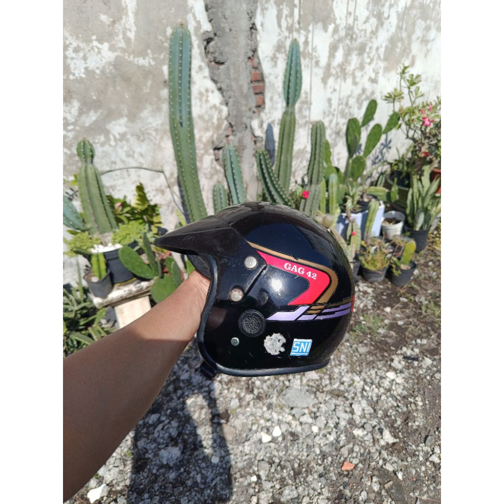 •Helm GAG42 DMI Original Vintage | Jadul | Retro•