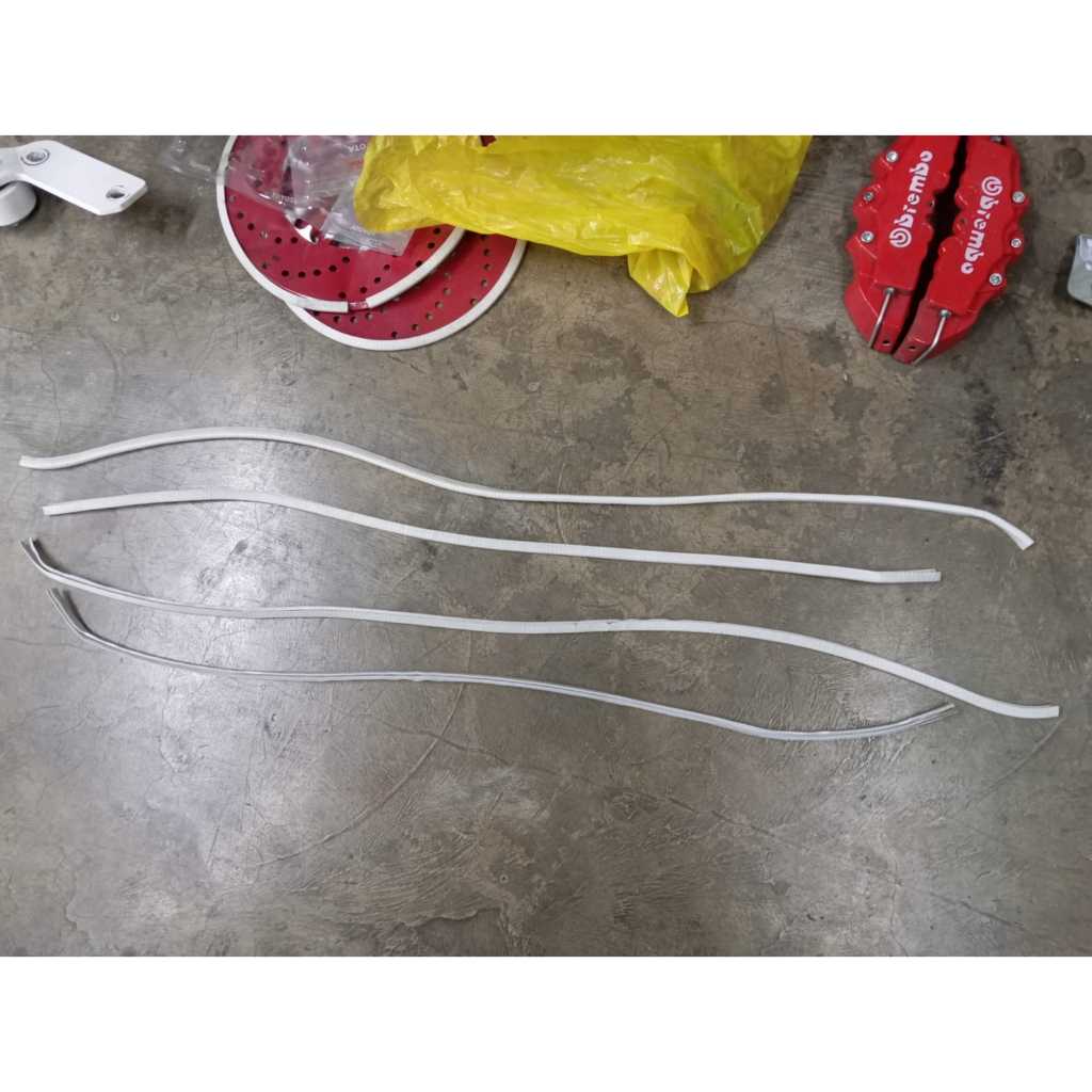 3511 TD List karet Pintu List Pintu Mobil Pelindung Pintu 4pcs ex Innova