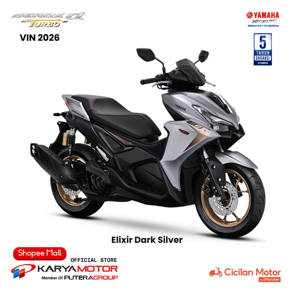 Sepeda Motor Yamaha Aerox Alpha Turbo