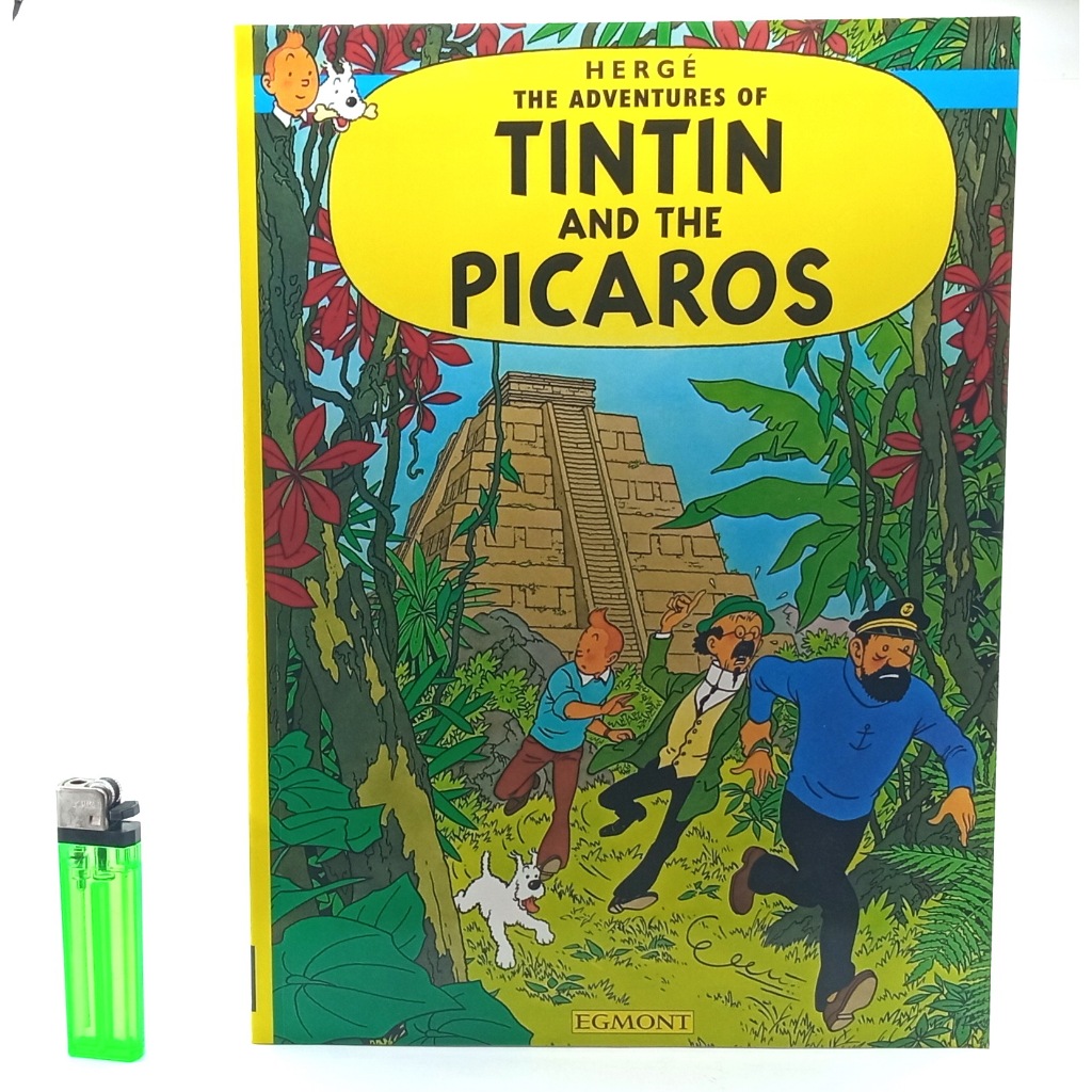 Komik Egmont Tintin And The Picaros Tintin Dan Picaros Format Lebar Bahasa Inggris Original