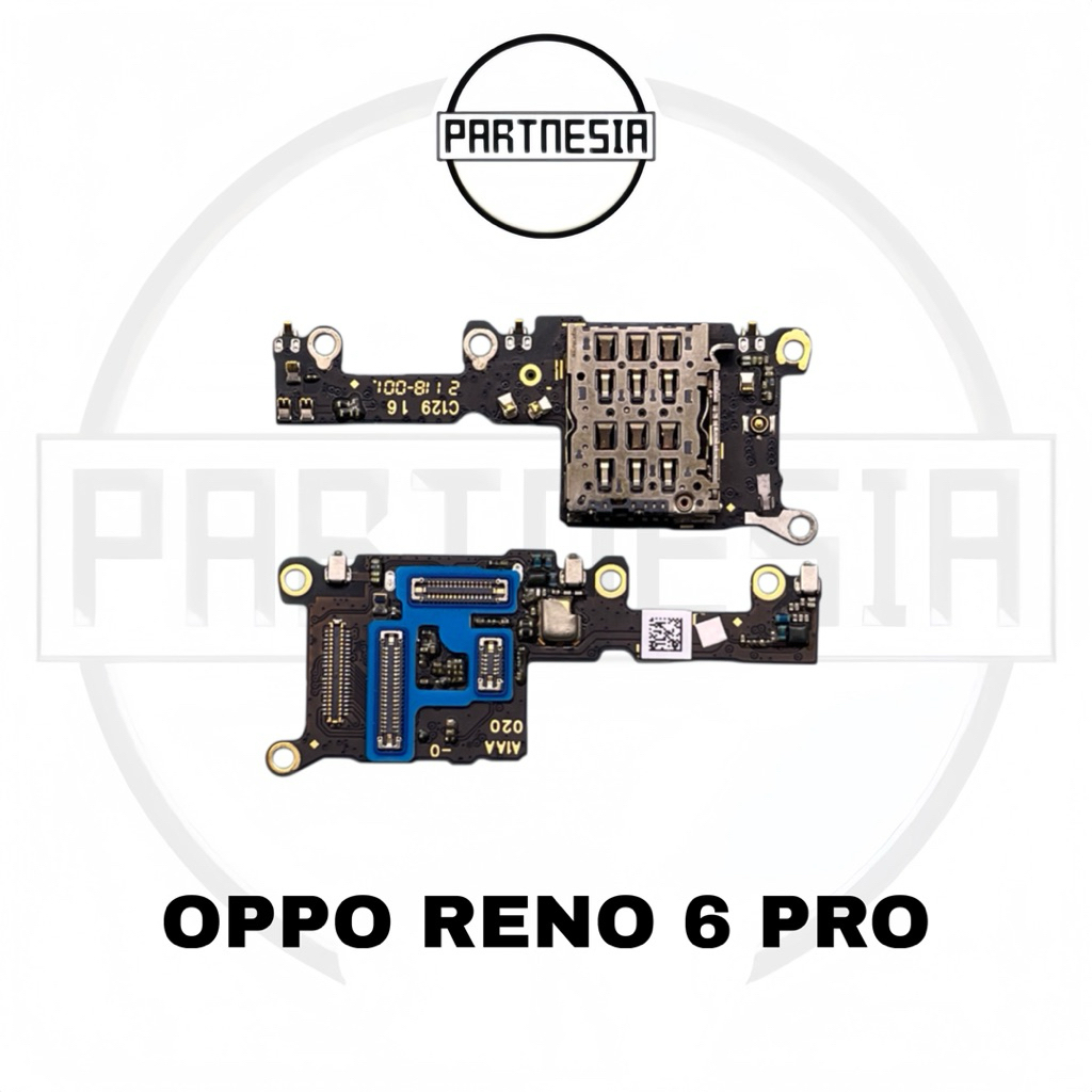 KONEKTOR CHARGER PAPAN MIC PLUG IN SUB BOARD OPPO RENO 6 PRO 5G ORIGINAL COPOTAN