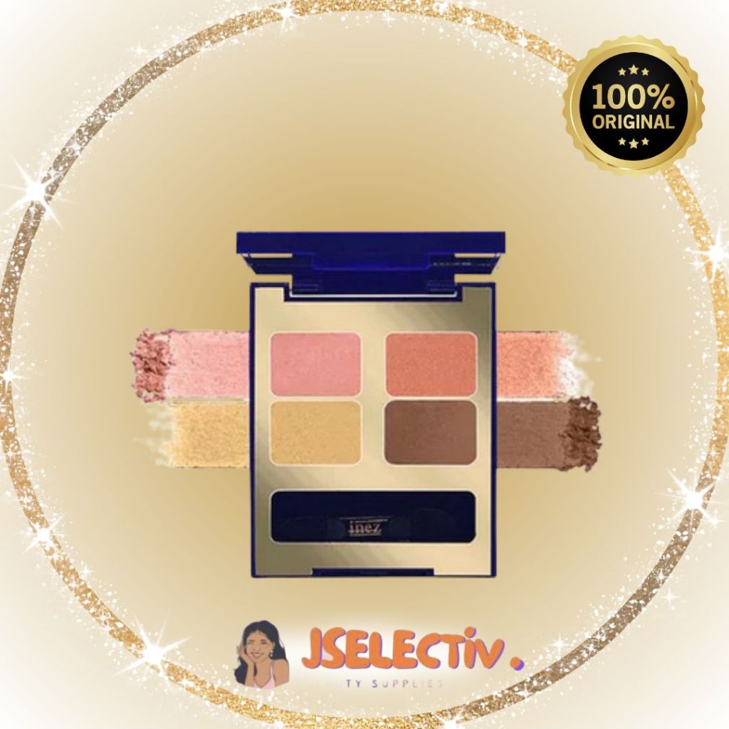 INEZ COLOR EYESHADOW - COMPLETE SERIES LENGKAP // JSELECTIV X JHON KOSMETIK // Eye Shadow Ines INEZ 