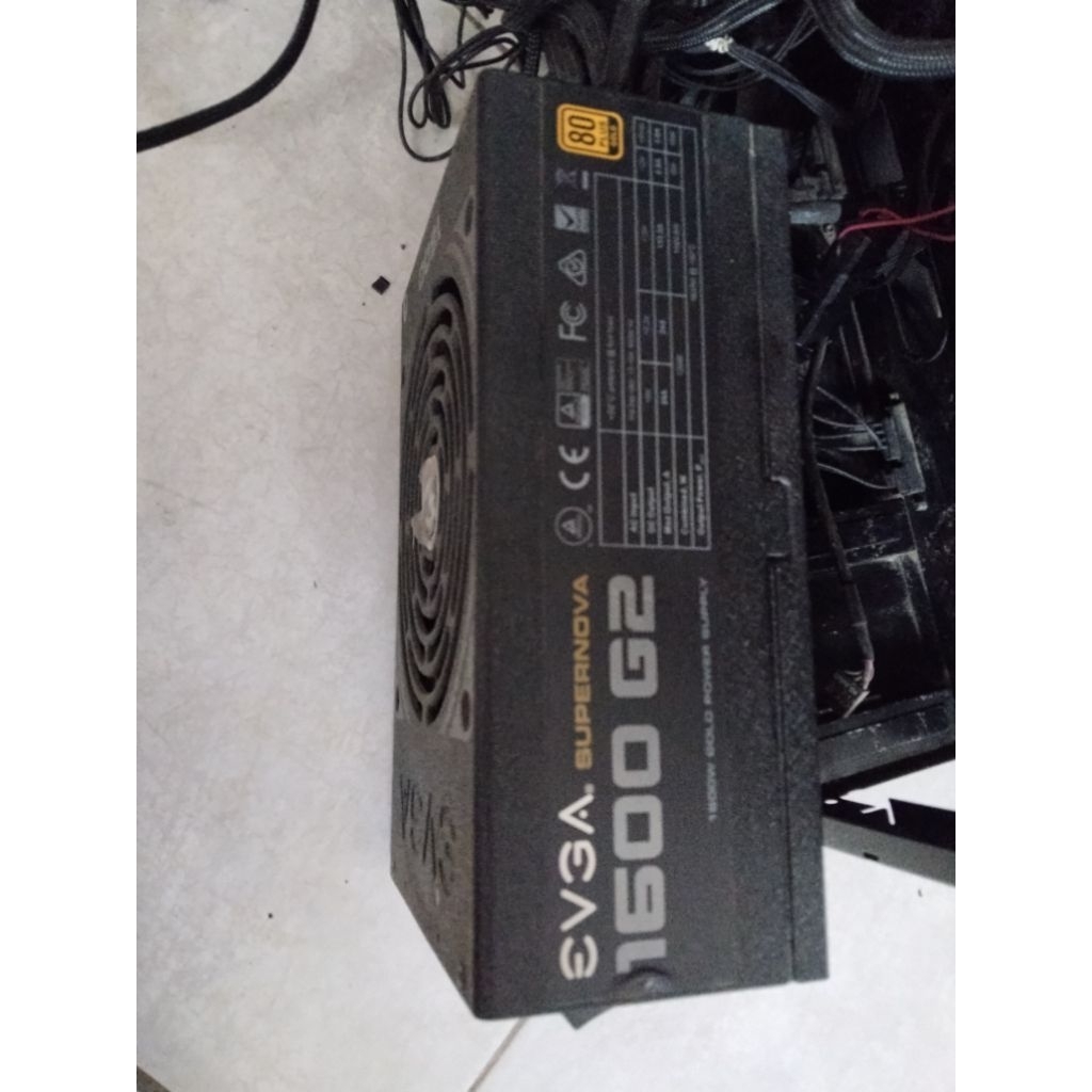 PSU PURE MODULAR EVGA SUPERNOVA 1600G2 80+ GOLD