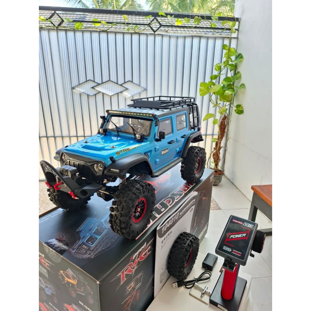 RC jeep Rubicon WL104010 RTR 1/10