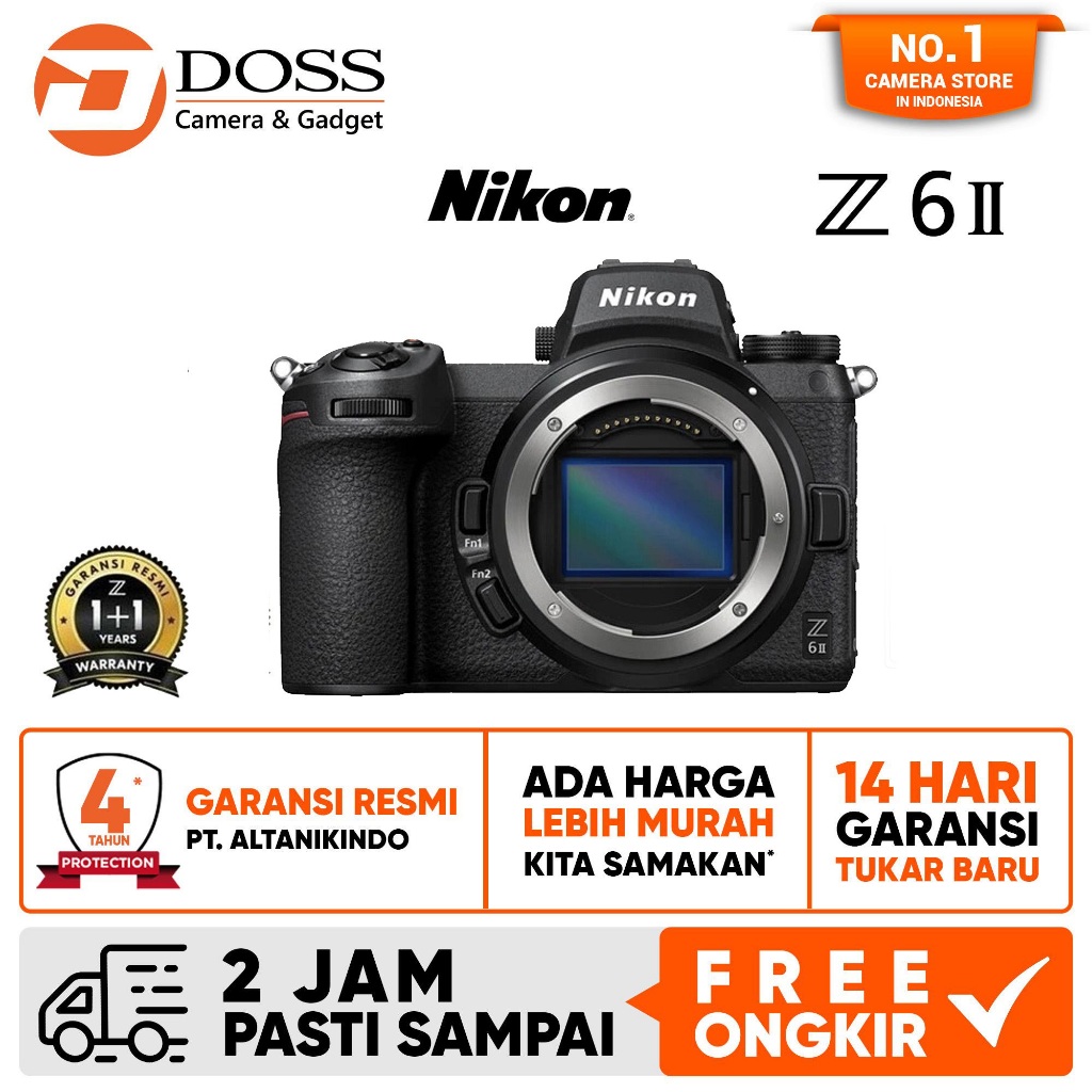 Nikon Z 6II Mirrorless Body Only / Nikon Mirrorless / Z6II