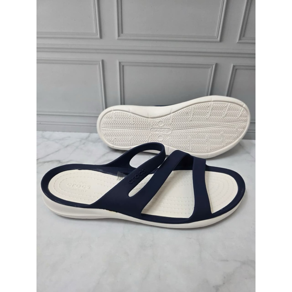 SANDAL CRQCS SWIFTWATER WANITA/SWIFTWATER/SANDAL WANITA (MIRIP CROCS SWIFTWATER)