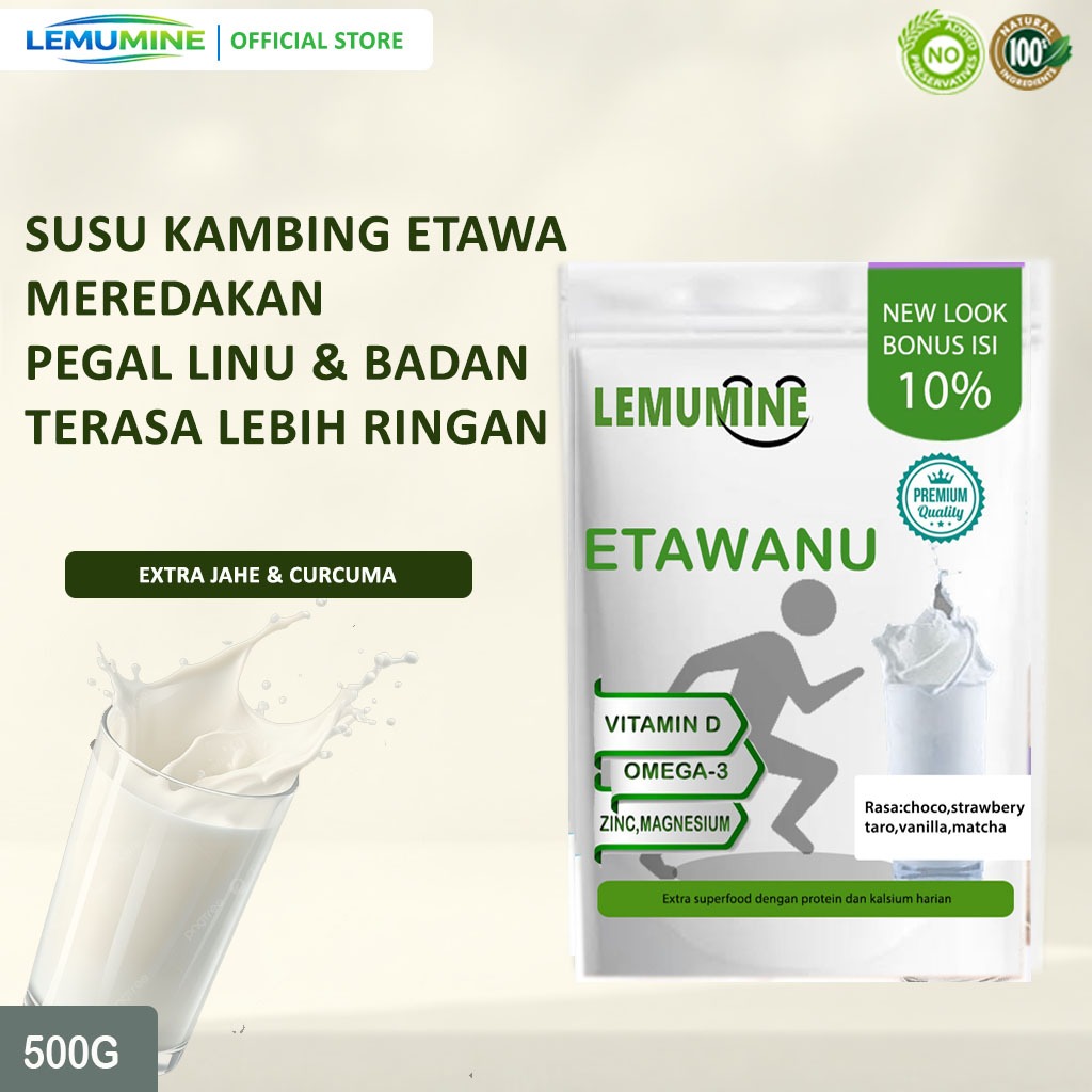 Lemumine Susu Tulang Dan Sendi Orang Tua 500gr