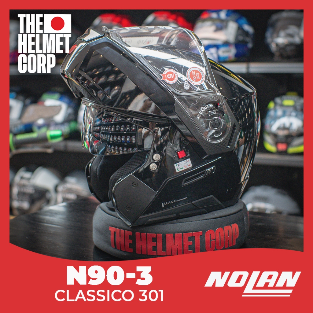 HELM NOLAN N90-3 CLASSICO 301 MODULAR FLIP UP TOURING HELMET NOLAN