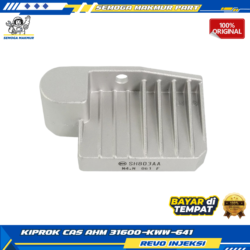 REGULATOR KIPROK CAS REVO INJEKSI 2014 - SEKARANG 31600-KWW-641 ORIGINAL 100% ASLI