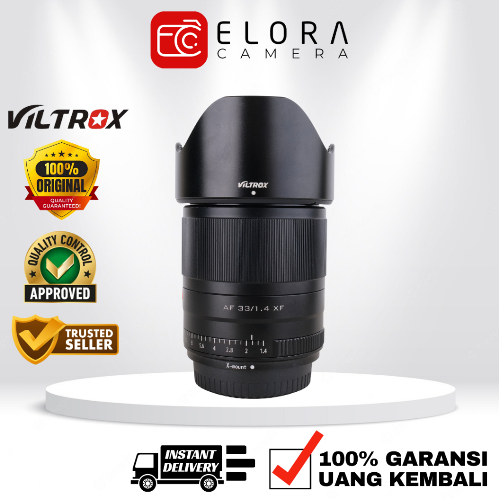 Viltrox AF 33mm F1.4 For Fujifilm / Lensa Viltrox AF 33 mm F1.4 XF For Fujifilm