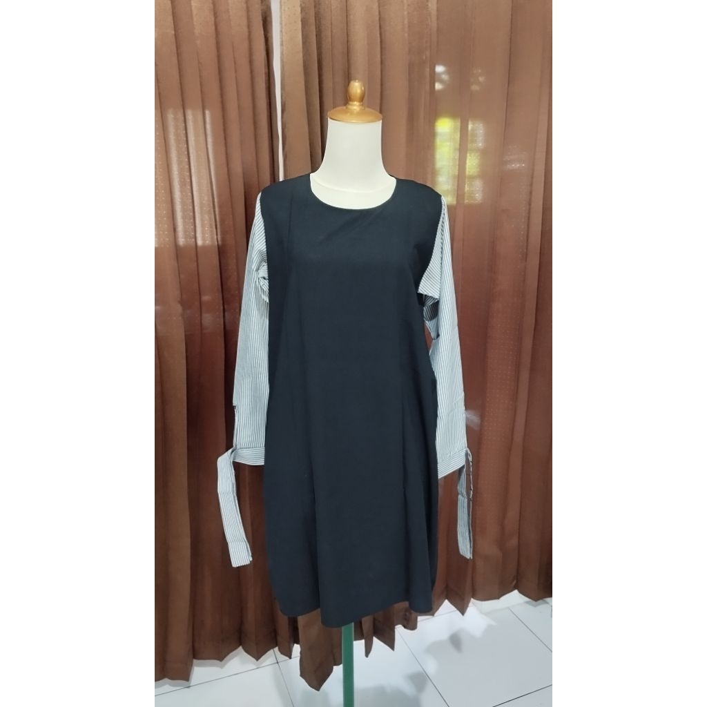 tunik kombinasi salur