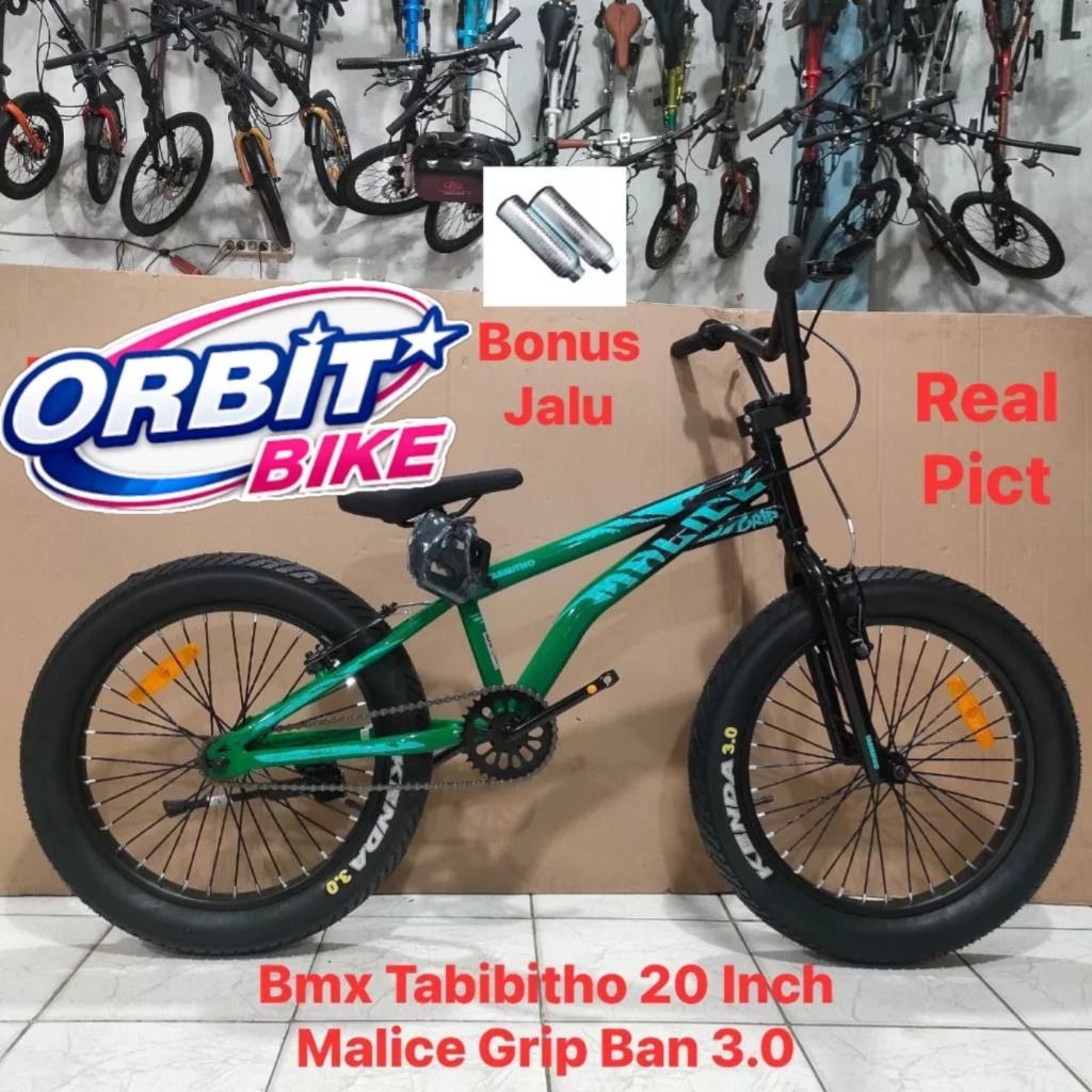 Bmx Thrill 20 Inch Tabibitho Malice Grip New