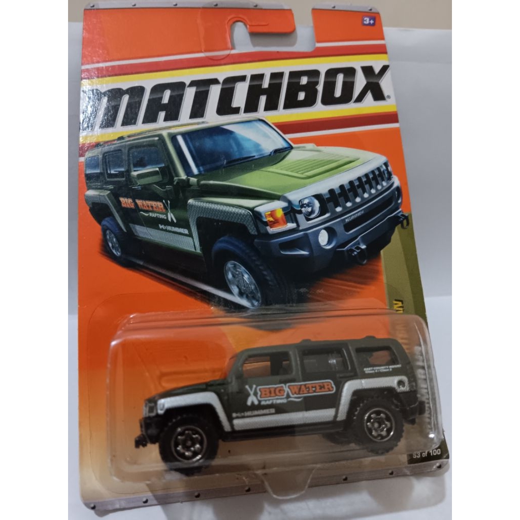 MATCHBOX HUMMER H3  outdoor sportsman
