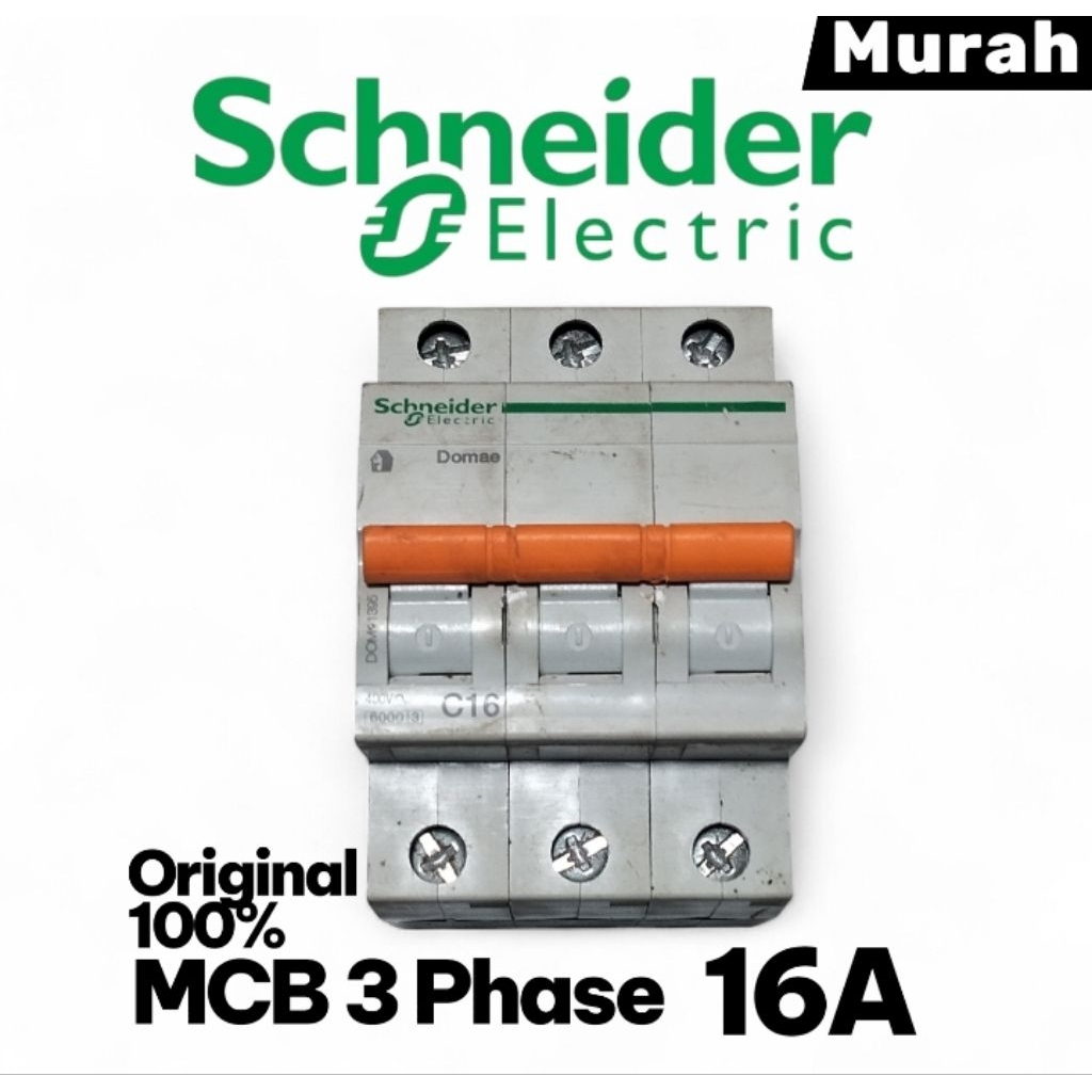 MCB Schneider 3 Phase 16 A