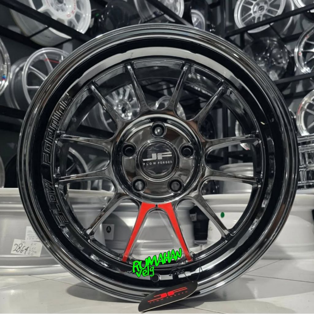 velg ring 17 BUZZ JF LUXURY lebar 8 ET 40 velg mobil ring 17 pnp mobil reborn venturer zenix voxy ve