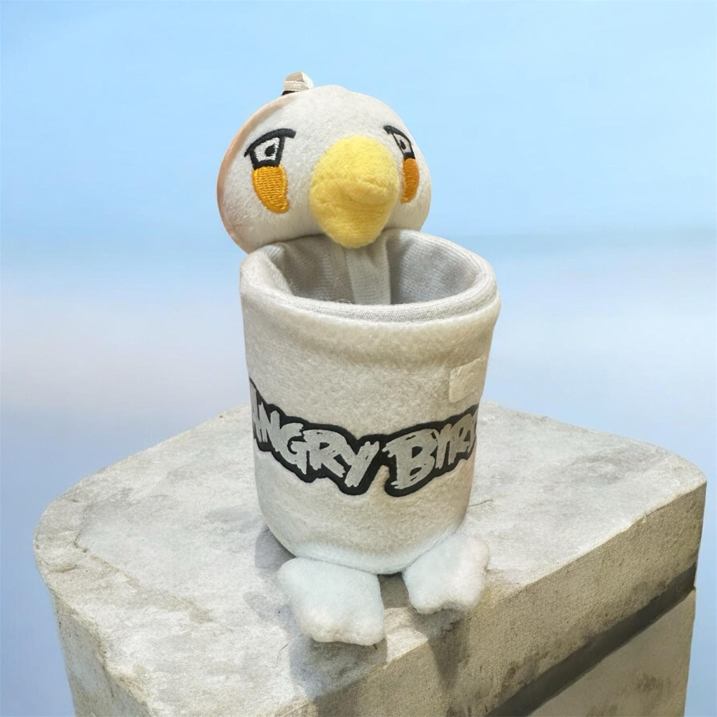 FIGURE ANGRY BIRDS MAINAN MCD ANGRYBIRD RIO BIRU