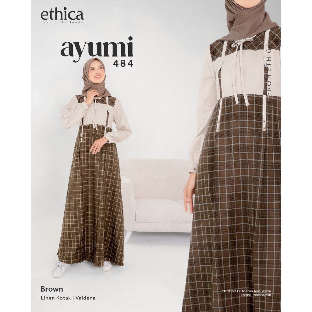 Gamis Muslimah Ayumi 484 promo by ethica