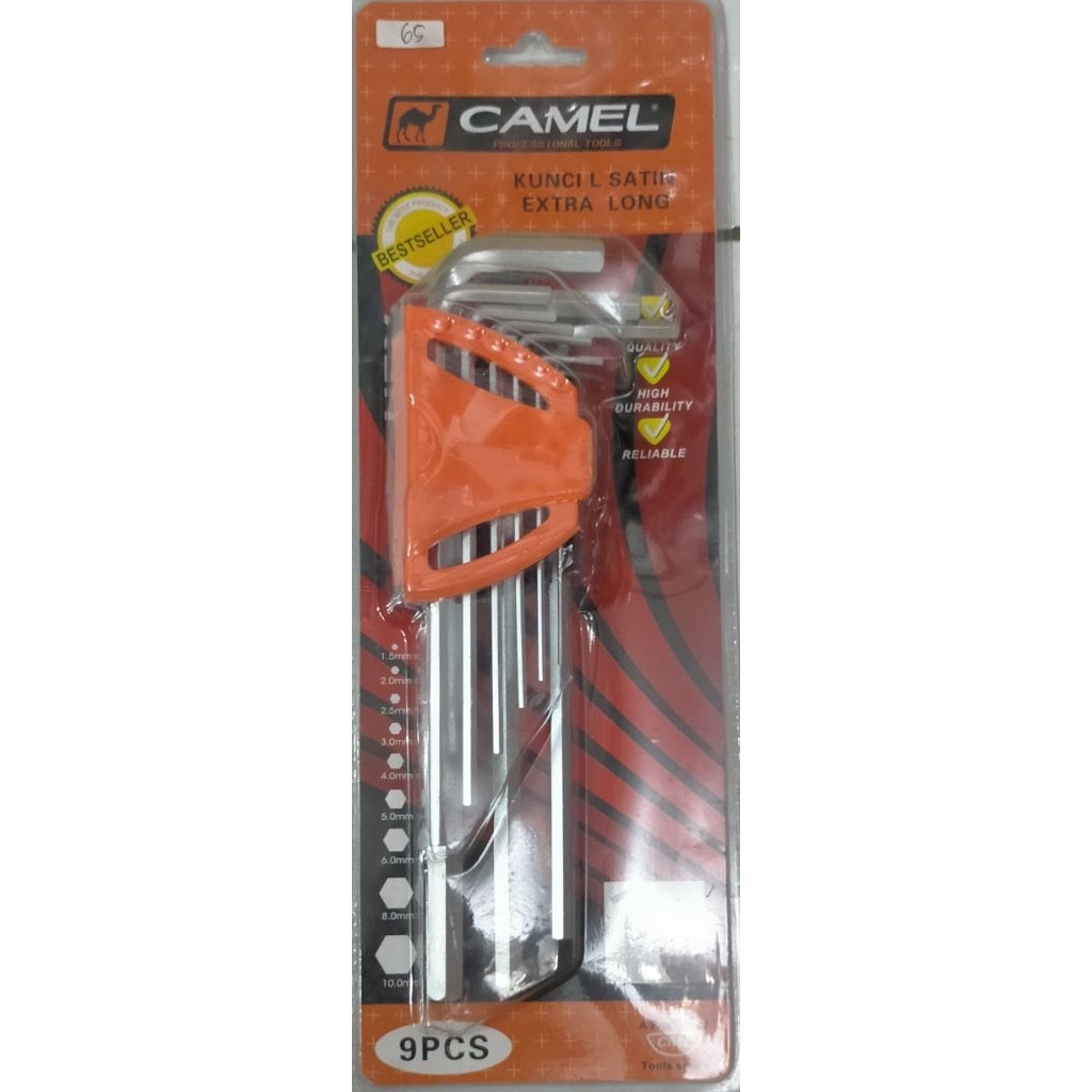 kunci L set lengkap Camel