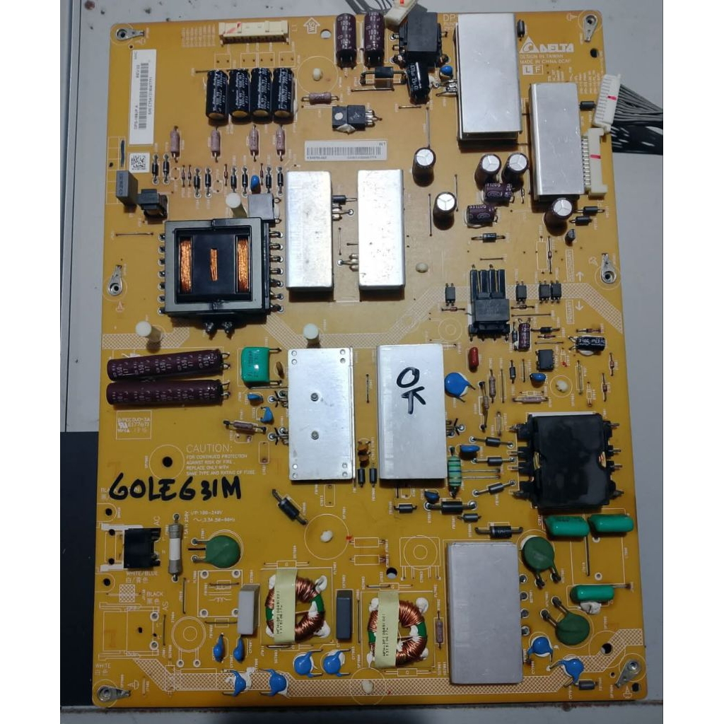 PSU POWER SUPLI SUPLAY SUPLAI SUPPLY REGULATAOR TV SHARP 60LE630 60LE630M