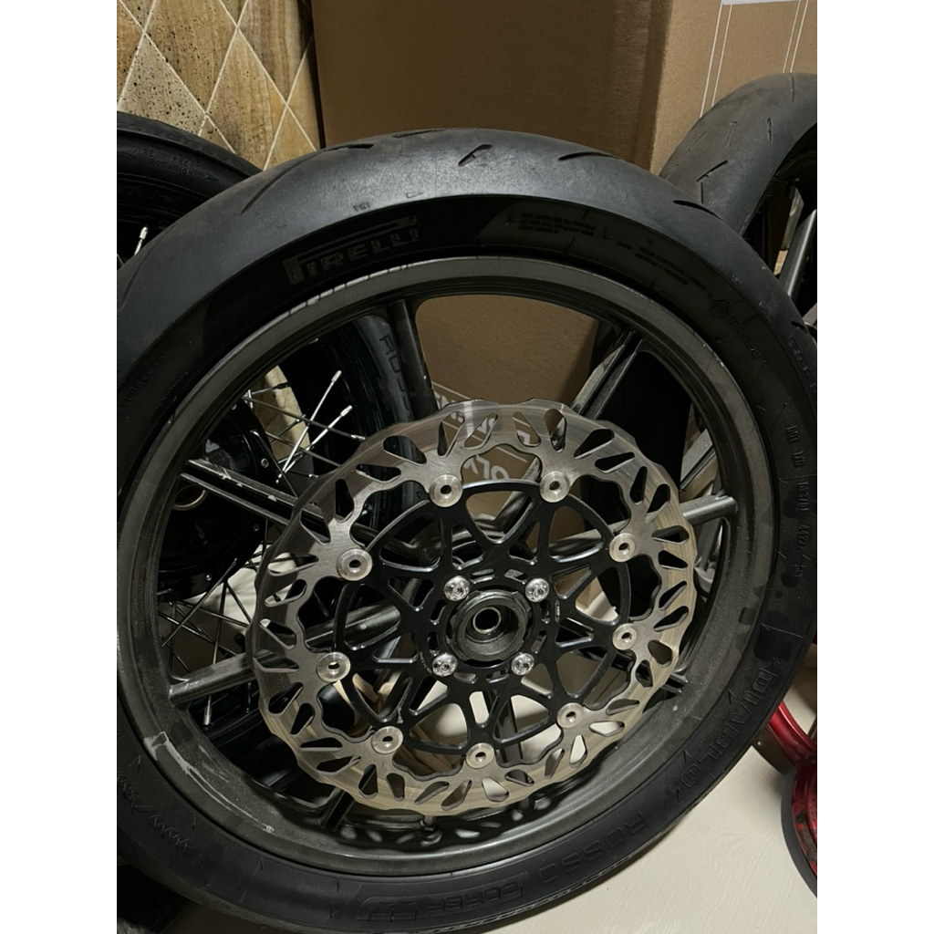 velg rossi palang 8 rxking ring 17 fullset