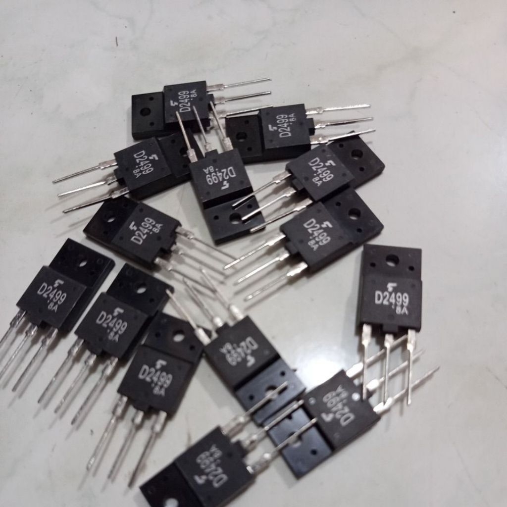 Transistor Horizontal D2499 - NPN, 6 A, 1500 V, TO3PHIS