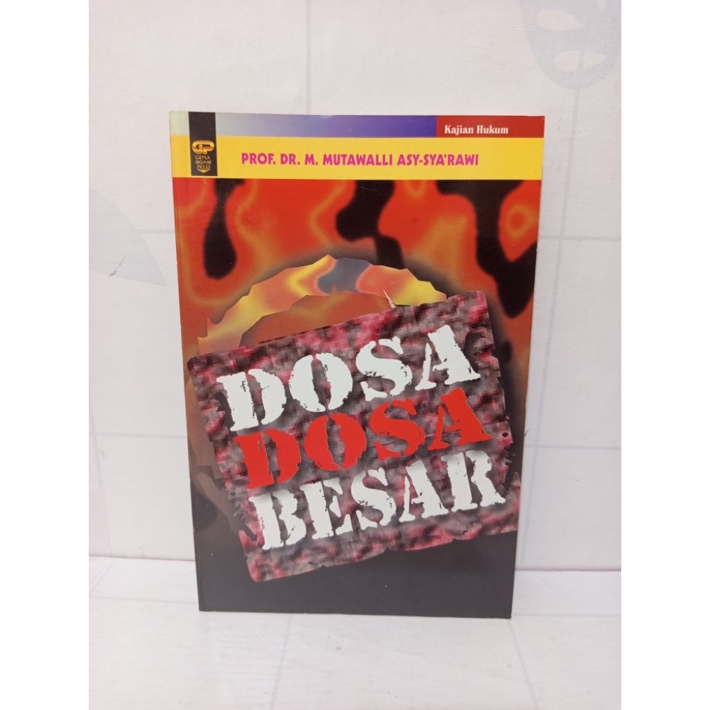 Buku Dosa-Dosa Besar by M Mutawalli Asy-Syarawi