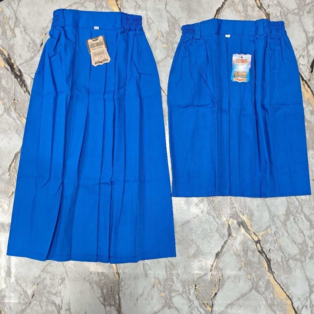 ROK TK / Rok TK biru Benhur / ROK SEKOLAH PANJANG / ROK SEKOLAH PENDEK