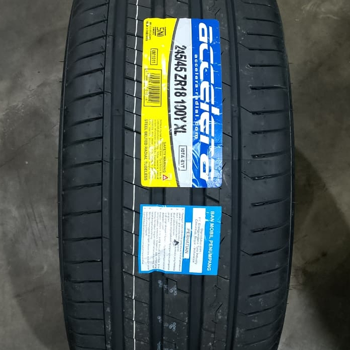 Ban Mobil ACCELERA iota EVT 245/45 R18 - Ban Awet dam Soft Compound Ring18