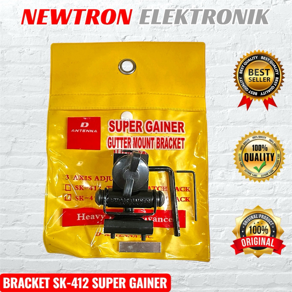 Bracket Antena Mobil SK-412 Super Gainer SK412 Braket Breket Antenna Radio Rig Alinco DR135 Yaesu FT
