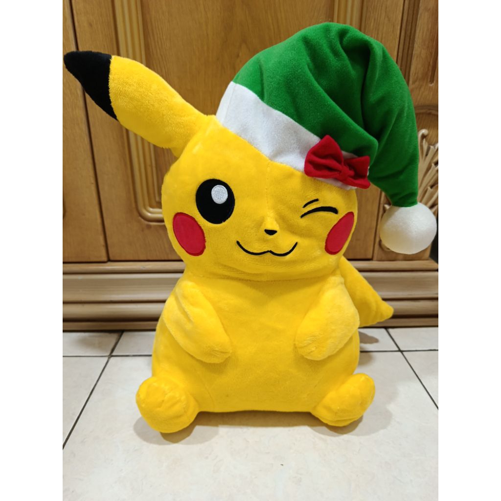 Plushie Pikachu Pokemon Christmas Edition Banpresto (Boneka)