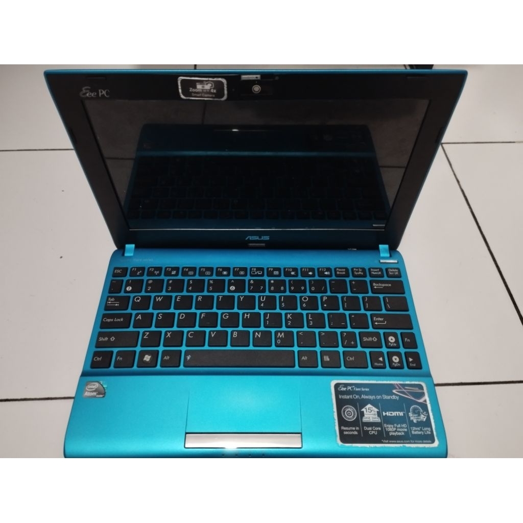 Laptop Asus Eee PC 1025CE Rusak/Mati