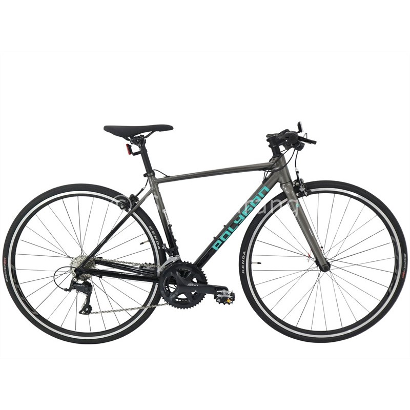 Polygon Strattos F3 Sepeda Balap / Roadbike 700C Flatbar Shimano Sora Fork Carbon
