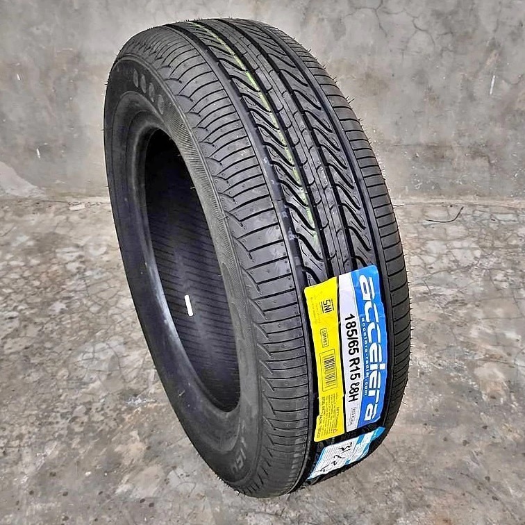 Ban mobil tubles ertiga veloz freed ukuran 185/65 R15 ACCELERA ECO PLUSH Ban tubles radial Ring 15