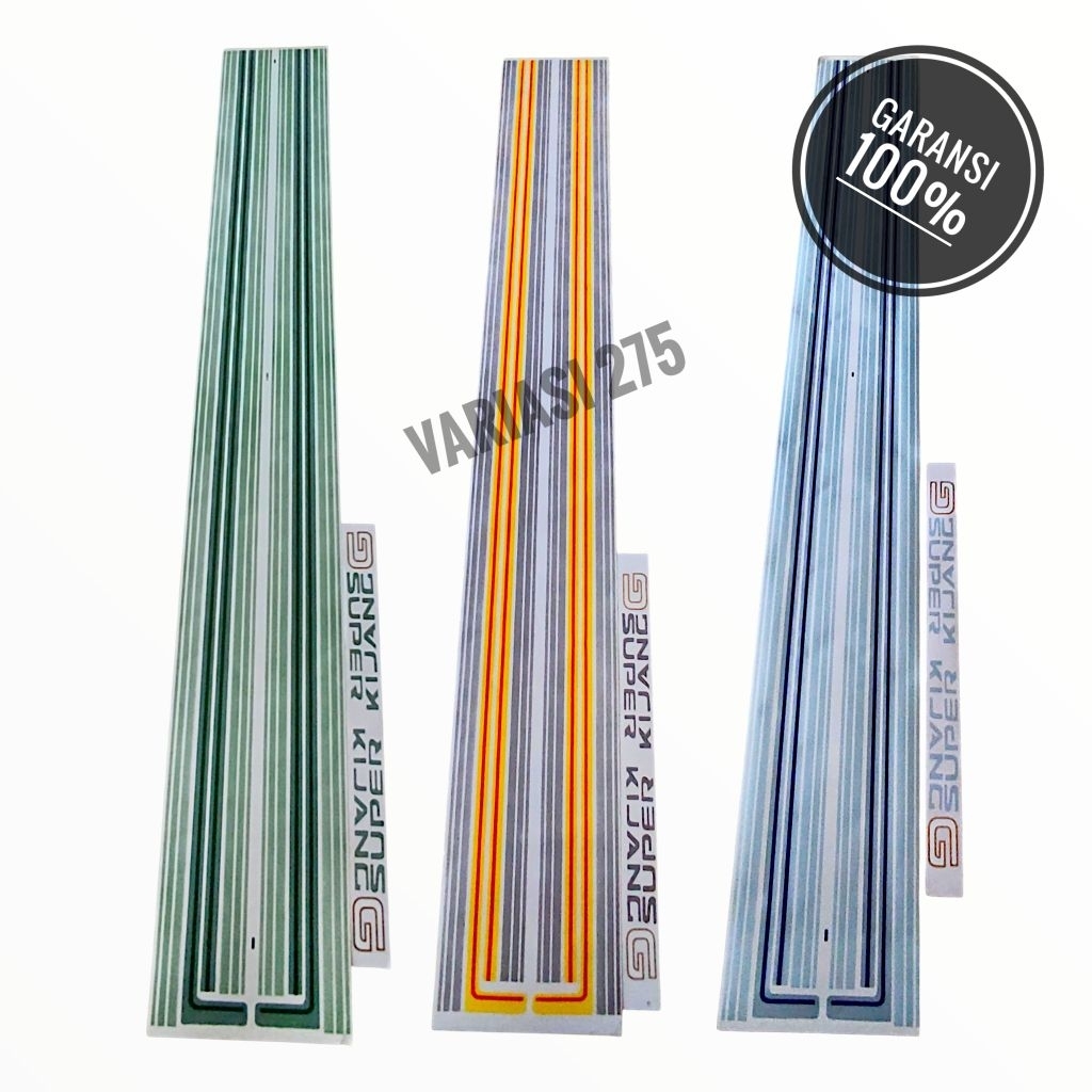 stiker list Body kijang G lama long / stiker kijang super G 1.5 lama / stiker kijang G 1.5 long / st